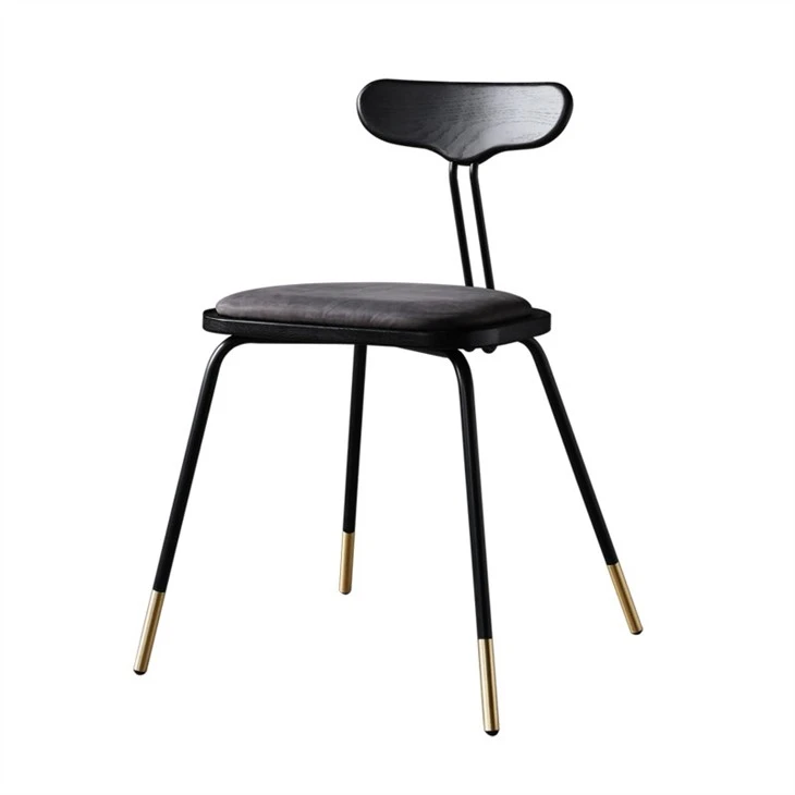 Industrial Faux Leather Armless Dining Chair Industrial Faux Leather Armless Dining Chair
