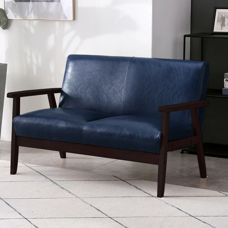 Leather Sofa With Solid Wood Frame Leather Sofa With Solid Wood Frame